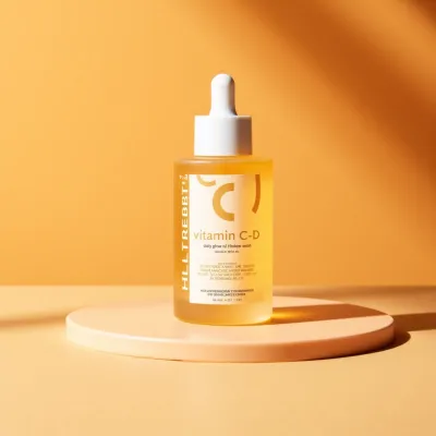 AI-Generated packaging for Dropper bottle