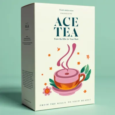 AI-Generated packaging for Carton box in the Beverages industry