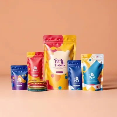 AI-Generated packaging for Food pouch