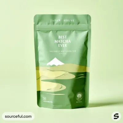 AI-Generated packaging for Food pouch in the Packaged Foods industry