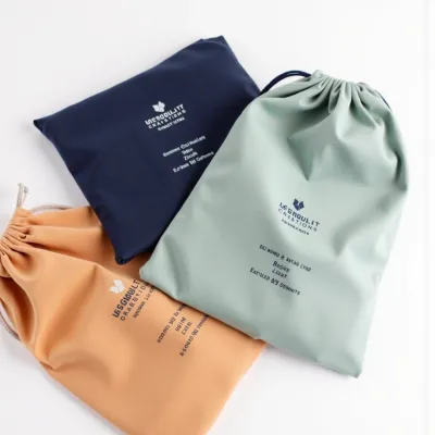 AI-Generated packaging for Drawstring bag