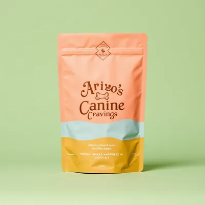 AI-Generated packaging for Food pouch