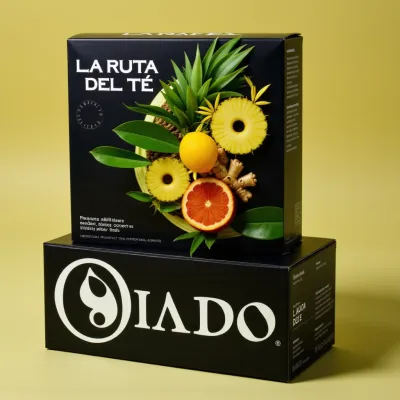 AI-Generated luxury carton box packaging