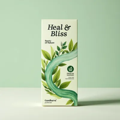 AI-Generated abstract carton box packaging