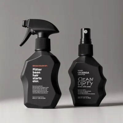 AI-Generated packaging for Mist spray bottle