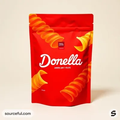 AI-Generated packaging for Food pouch in the Grocery and Pantry Staples industry