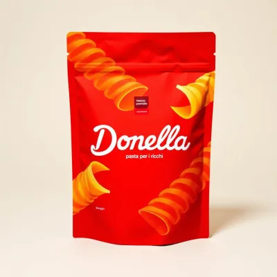 AI-Generated packaging for Food pouch in the Grocery and Pantry Staples industry