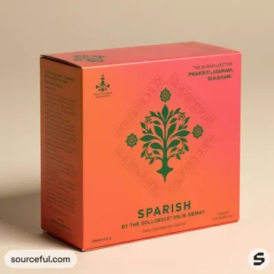 AI-Generated Carton box packaging for Beauty and Personal Care