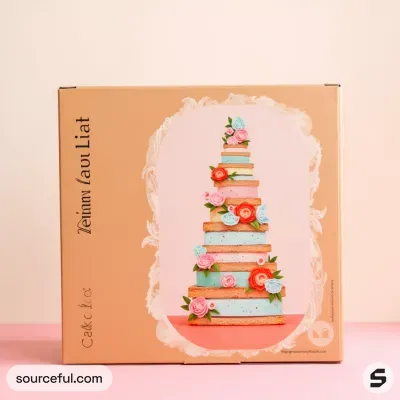 AI-Generated packaging for Mailer box in the Food and Snacks industry