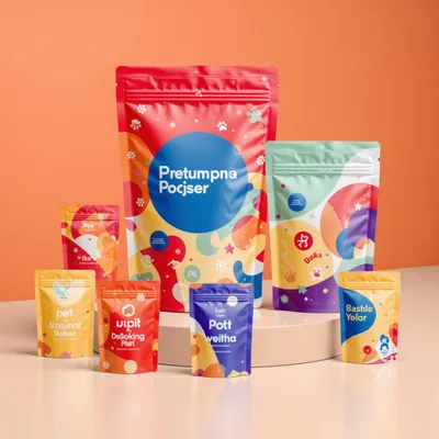 AI-Generated packaging for Food pouch