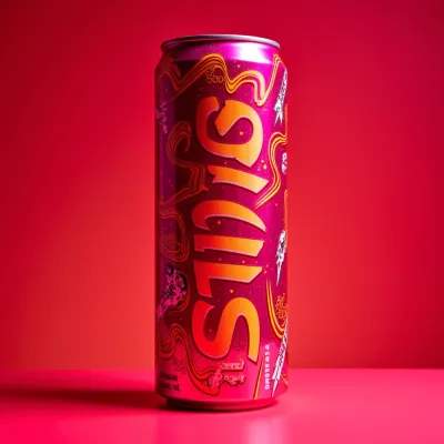 AI-Generated packaging for Drinks can in the Beverages industry