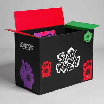 AI-Generated packaging for Shipping box