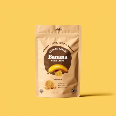 AI-Generated Food pouch packaging for Food and Snacks