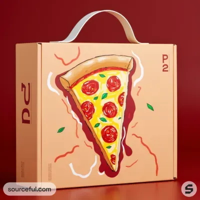 AI-Generated packaging for Mailer box