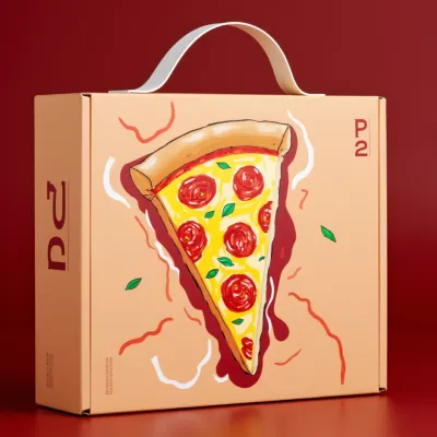 AI-Generated packaging for Mailer box