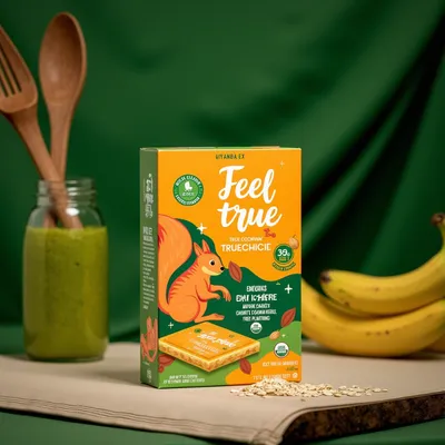 AI-Generated packaging for Shelf display box