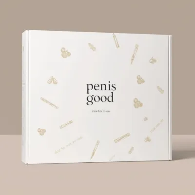 AI-Generated black mailer box packaging