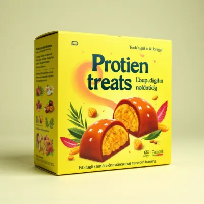 AI-Generated packaging for Carton box in the Food and Snacks industry