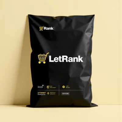 AI-Generated packaging for Plastic mailing bag in the Apparel industry