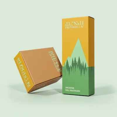 AI-Generated packaging for Carton box