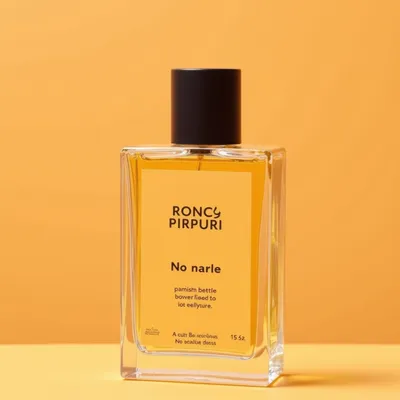 AI-Generated packaging for Perfume bottle