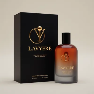 AI-Generated packaging for Perfume bottle in the Fashion and Accessories industry