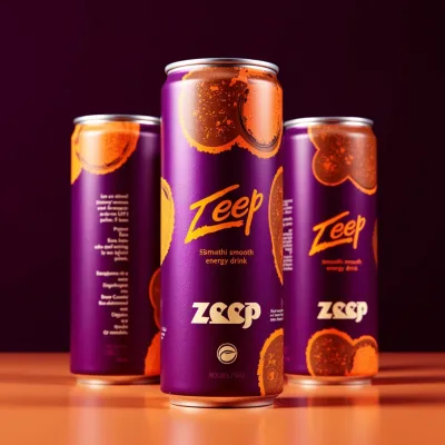 AI-Generated packaging for Drinks can in the Beverages industry