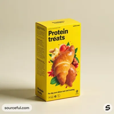 AI-Generated packaging for Carton box in the Food and Snacks industry