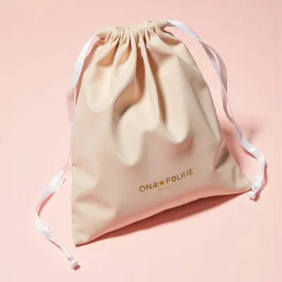 AI-Generated packaging for Drawstring bag