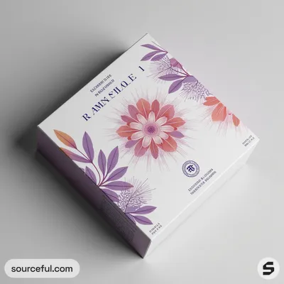 AI-Generated packaging for Carton box in the Fragrances industry