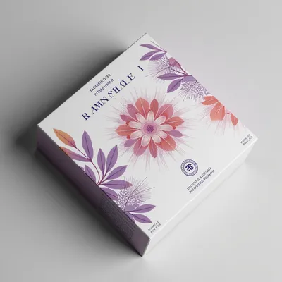 AI-Generated packaging for Carton box in the Fragrances industry