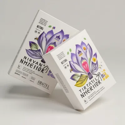 AI-Generated packaging for Carton box in the Fragrances industry