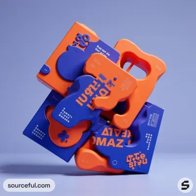 AI-Generated packaging for Carton box in the Fragrances industry