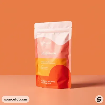 AI-Generated packaging for Food pouch in the Organic and Natural Products industry