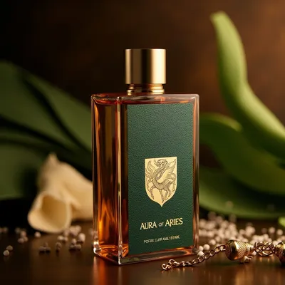 AI-Generated packaging for Perfume bottle