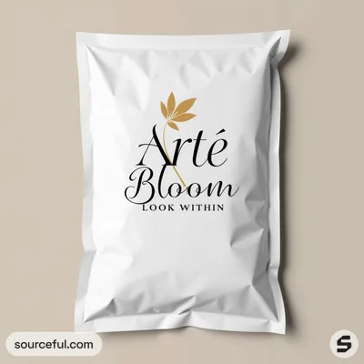 AI-Generated packaging for Plastic mailing bag