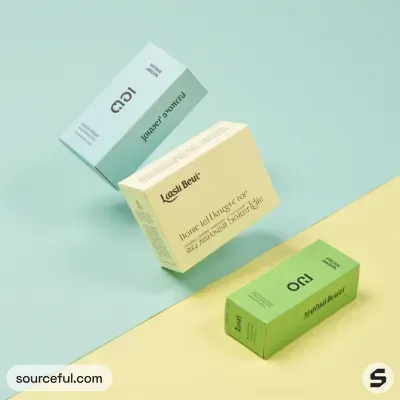 AI-Generated Carton box packaging for Beauty and Personal Care