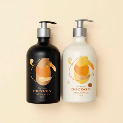 AI-Generated packaging for Pump bottle