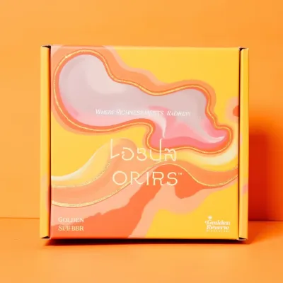 AI-Generated pink mailer box packaging