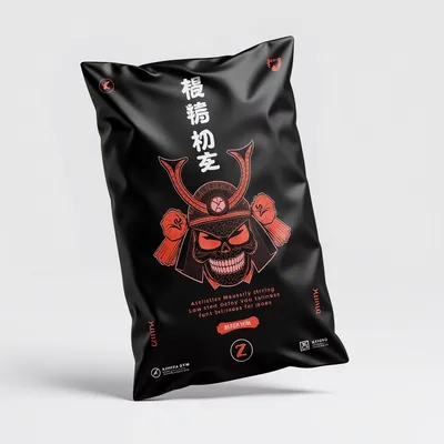 AI-Generated packaging for Plastic mailing bag