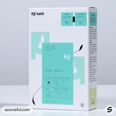AI-Generated packaging for Carton box in the Beauty and Personal Care industry