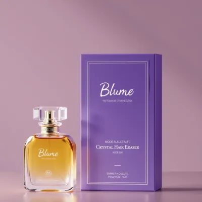 AI-Generated packaging for Perfume bottle