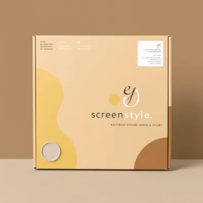 AI-Generated packaging for Mailer box