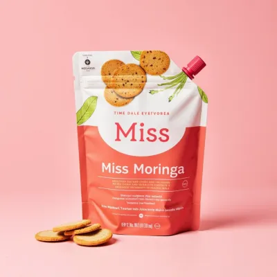 AI-Generated packaging for Food pouch in the Food and Snacks industry