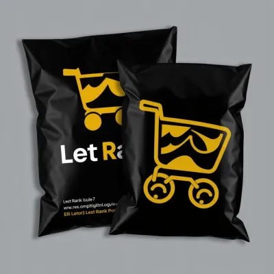 AI-Generated packaging for Plastic mailing bag in the Apparel industry