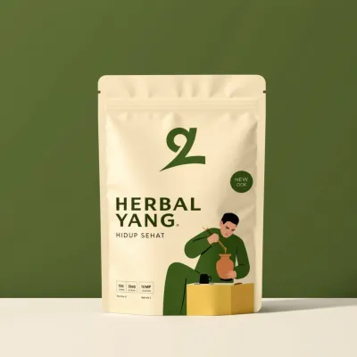 AI-Generated packaging for Food pouch in the Medical and Healthcare Products industry