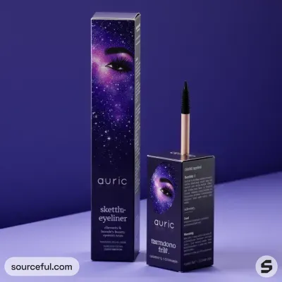 AI-Generated Carton box packaging for Beauty and Personal Care