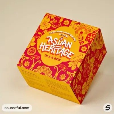 AI-Generated packaging for Carton box in the Food and Snacks industry