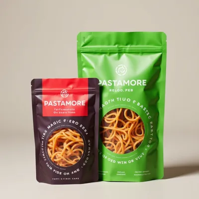 AI-Generated packaging for Food pouch