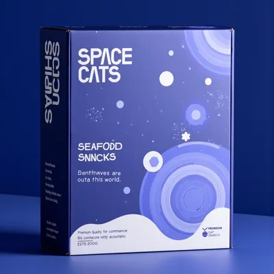 AI-Generated packaging for Mailer box